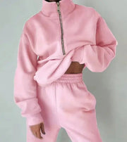 Fleece Sweater Casual Set Frugal Finds Galore