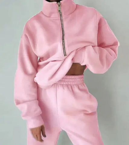 Fleece Sweater Casual Set Frugal Finds Galore
