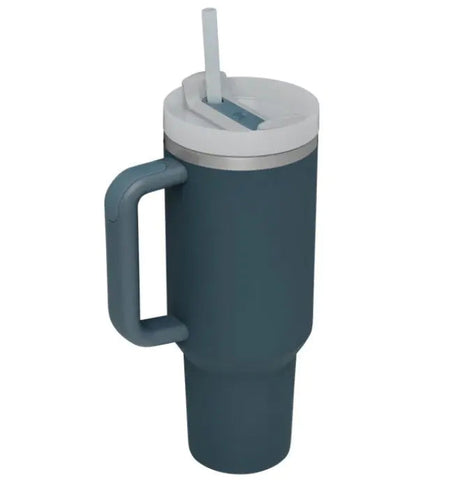 40oz Stainless Steel Car Straw Cup Frugal Finds Galore