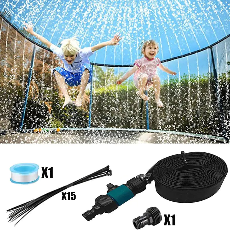 Trampoline sprinkler