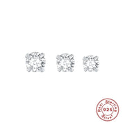 Sterling Silver Crystal Stud Earrings Frugal Finds Galore