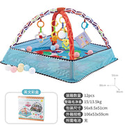Baby Play Gym with Ocean Balls and Activity Fence Frugal Finds Galore