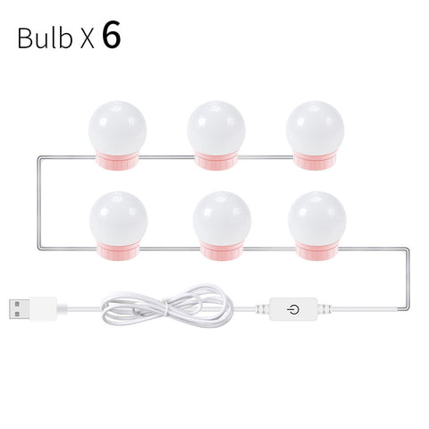 USB Touch Switch LED Mirror Light Bulb Frugal Finds Galore