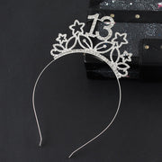 Rhinestone Hair Accessories Alloy Headband For Women Frugal Finds Galore
