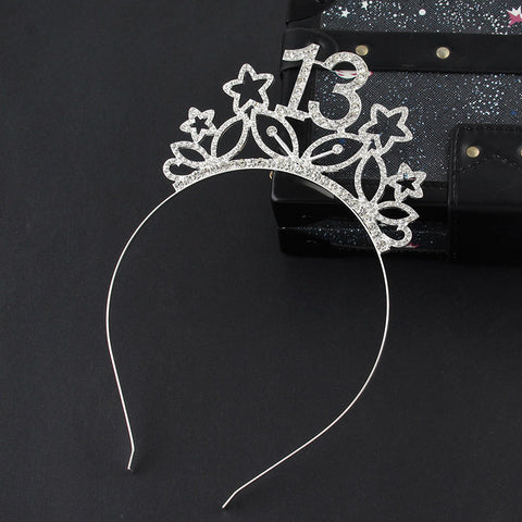 Rhinestone Hair Accessories Alloy Headband For Women Frugal Finds Galore