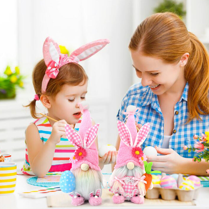 Egg Plush Doll Rabbit Decorations