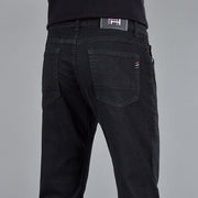 New Slim Fit Youth Casual Straight-leg Cotton Jeans Men Frugal Finds Galore