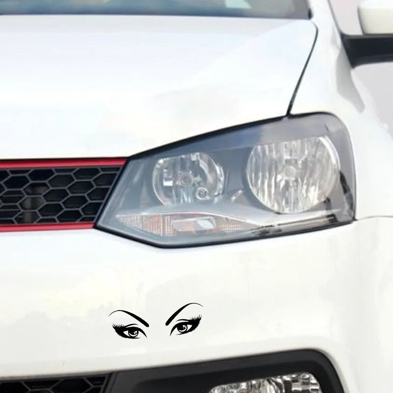 Women Eyes Car Sticker Decoration