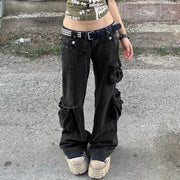 3D Pocket Splicing Overalls Frugal Finds Galore