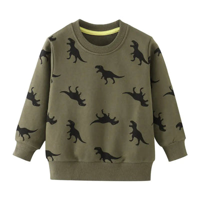 Children's Long Sleeve Cartoon Cotton Sweater Frugal Finds Galore