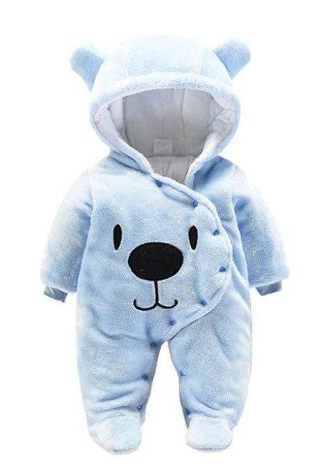 Bear Hooded Jumpsuit