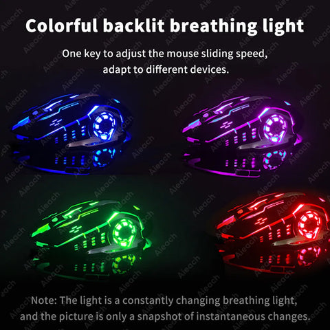 Silent Wireless Gaming Mouse Frugal Finds Galore
