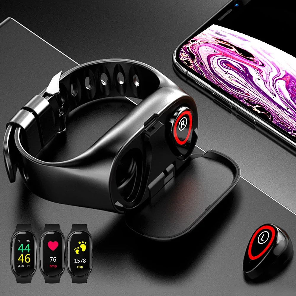 Smart Bracelet Bluetooth Earphone Waterproof