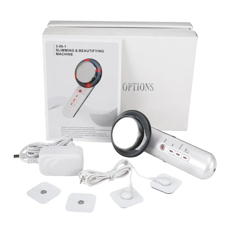3-in-1 LED Beauty Device with EMS and Ultrasound Frugal Finds Galore