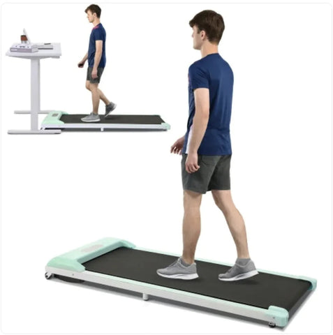 2-in-1 Under Desk Electric Treadmill 2.5HP with Remote Control Frugal Finds Galore