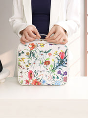 Portable Cosmetics Storage Box With Light And Mirror Frugal Finds Galore