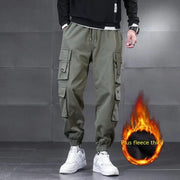 Multi-pocket Cargo Pants Men's Plus Size Loose Casual Pants Frugal Finds Galore