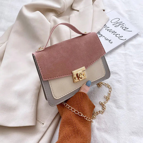 Retro Women's Handbags with Niche Contrast Design Frugal Finds Galore