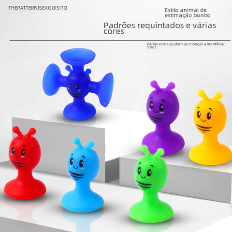 Bees Suction Cups Versatile Building Soft Blocks Toy Frugal Finds Galore