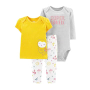 Spring Autumn Baby Clothing Set - 3 Pieces for Infants Frugal Finds Galore
