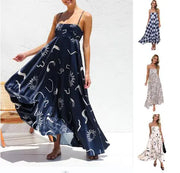 Serena Dress / Fresh Floral Spaghetti Strap Dress (One Piece) Frugal Finds Galore