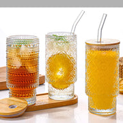 Glass Tumbler with Bamboo Lid Frugal Finds Galore