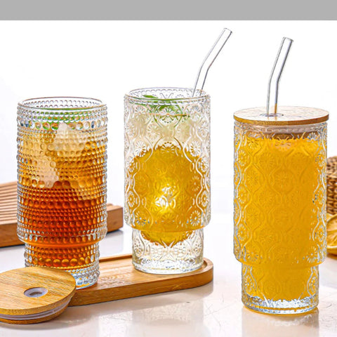 Glass Tumbler with Bamboo Lid Frugal Finds Galore