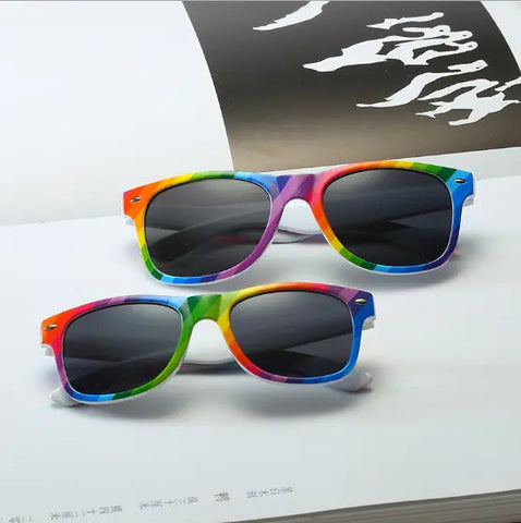 Rainbow Colored Sunglasses Frugal Finds Galore
