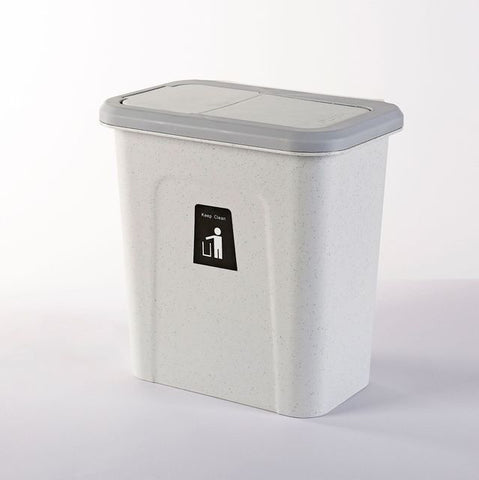 Wall-mounted trash can Frugal Finds Galore