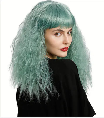 Long Curly Hair Chemical Fiber Wig for Women Frugal Finds Galore