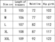 Women's Fashion Stitching Straight Multi-pocket Cargo Pants Frugal Finds Galore