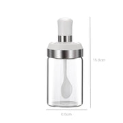 Moisture-Proof Glass Salt Shaker for Kitchen Use Frugal Finds Galore