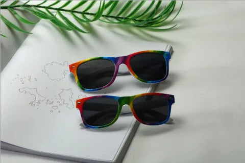 Rainbow Colored Sunglasses Frugal Finds Galore