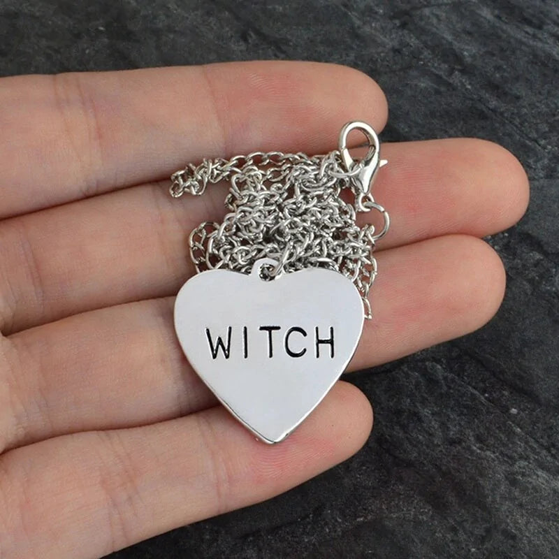 Witchcraft Wiccan Halloween Goth Necklace