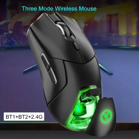 2.4G Wireless Mute Game Mouse with 4000DPI Frugal Finds Galore