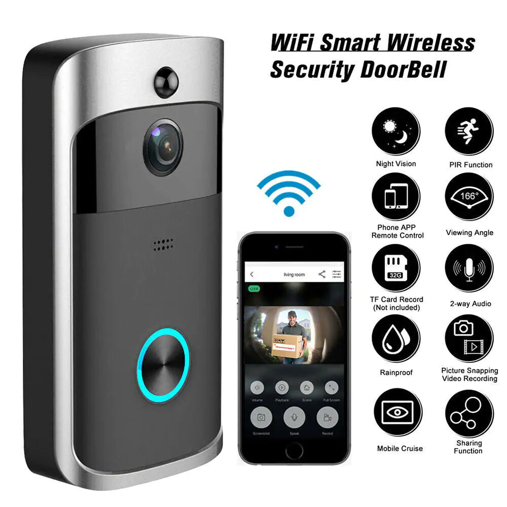 Smart Wireless WiFi Video Doorbell