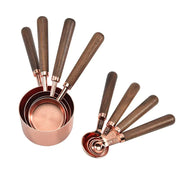 Copper-Plated Spoon Measuring Cup with Walnut Handle Frugal Finds Galore
