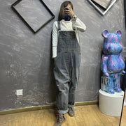 Plus Size Women's Ripped Denim Overalls Frugal Finds Galore