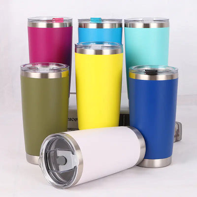 20oz Double-Layer Stainless Steel Vacuum Car Cup Frugal Finds Galore