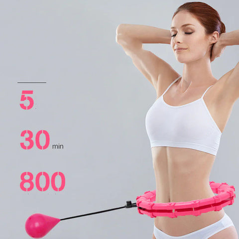 Adjustable Fitness Hoop with Massage Balls Frugal Finds Galore
