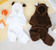 Fluffy Bear  Four-Legged Dog Jacket Frugal Finds Galore