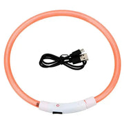 Safety Flashing Glow Dog Collar Frugal Finds Galore
