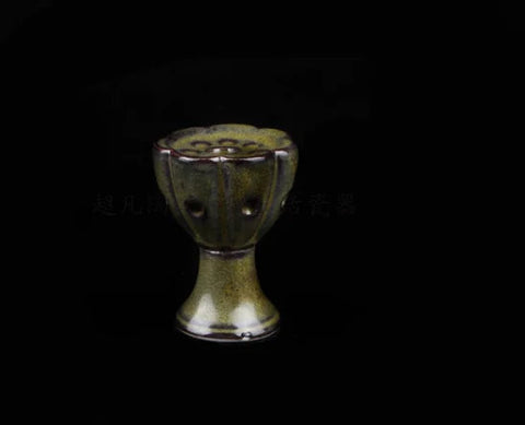 Ceramic Lotus Column Incense Burner Frugal Finds Galore