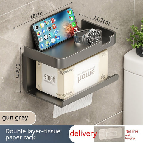 Toilet Tissue Box Wall-mounted Shelves Frugal Finds Galore