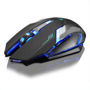 Mouse Wireless Rechargeable Notebook Desktop Home Office Universal Game Mute Luminous Frugal Finds Galore