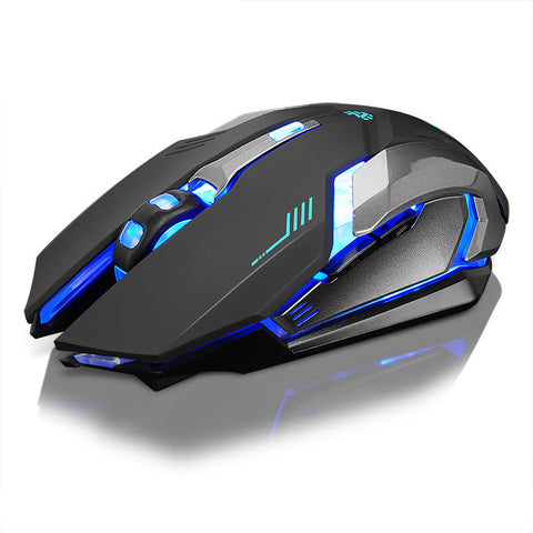 Mouse Wireless Rechargeable Notebook Desktop Home Office Universal Game Mute Luminous Frugal Finds Galore