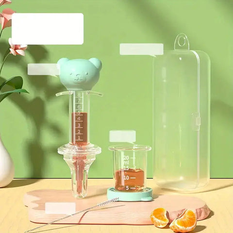 Silicone Baby Medicine Feeding Syringe and Pacifier Device Frugal Finds Galore