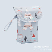 Portable Waterproof Baby Diaper Storage Bag Frugal Finds Galore