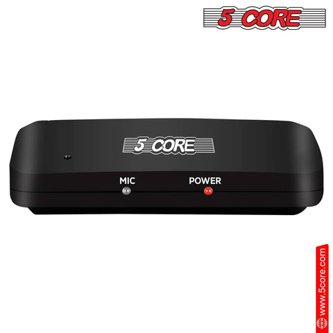 5Core Wireless Microphone Dual Function Wireless - Wired Microphone Microfono Inalambrico Frugal Finds Galore
