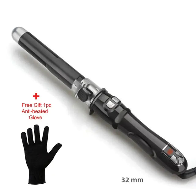 28/32mm Ceramic Barrel Automatic Rotating Hair Curler